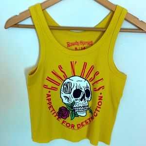 GNR Rowdy Sprout Crop Tank
